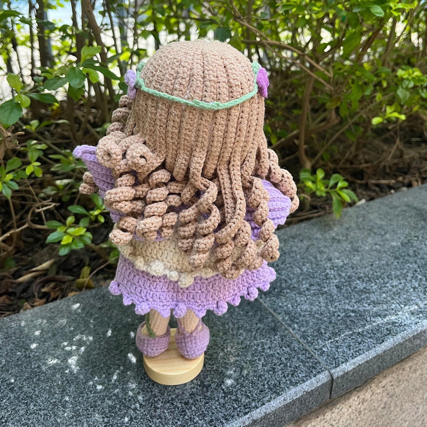 Handmade Crochet Doll, Fairy doll, gift for kids, Knit toy, Birthday gift for kids, Gift for daughter, niece gift, Baby plush, Baby doll